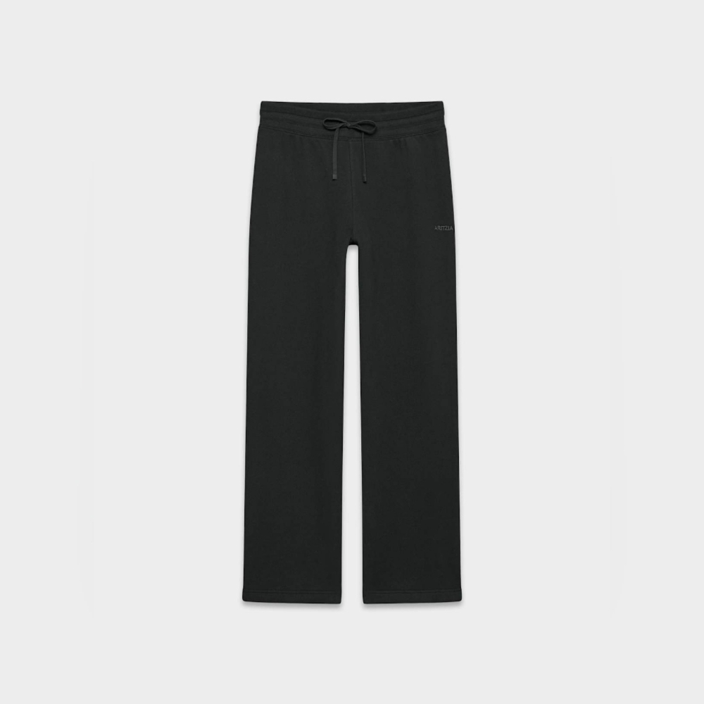 Aritzia Cozy Fleece Perfect Banded Wide Sweatpant Small NWT - Picture 6 of 10